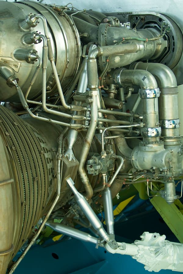 Details of a space rocket engine. Details of a space rocket engine.