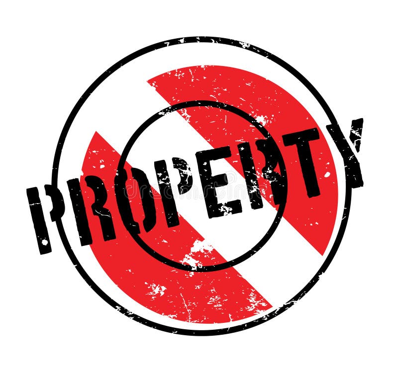 Property rubber stamp stock vector. Illustration of money - 98793569