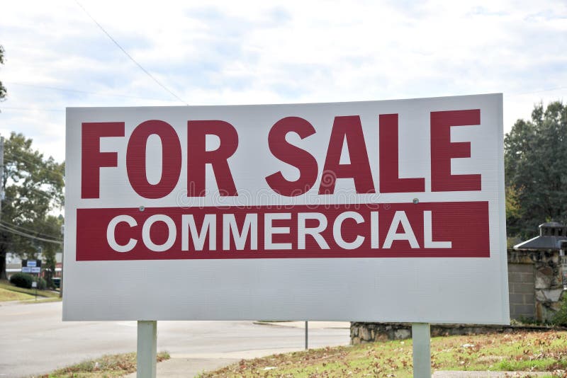 Retail, Restaurant, Office, Medical or Commercial building property for sale sign. Retail, Restaurant, Office, Medical or Commercial building property for sale sign.