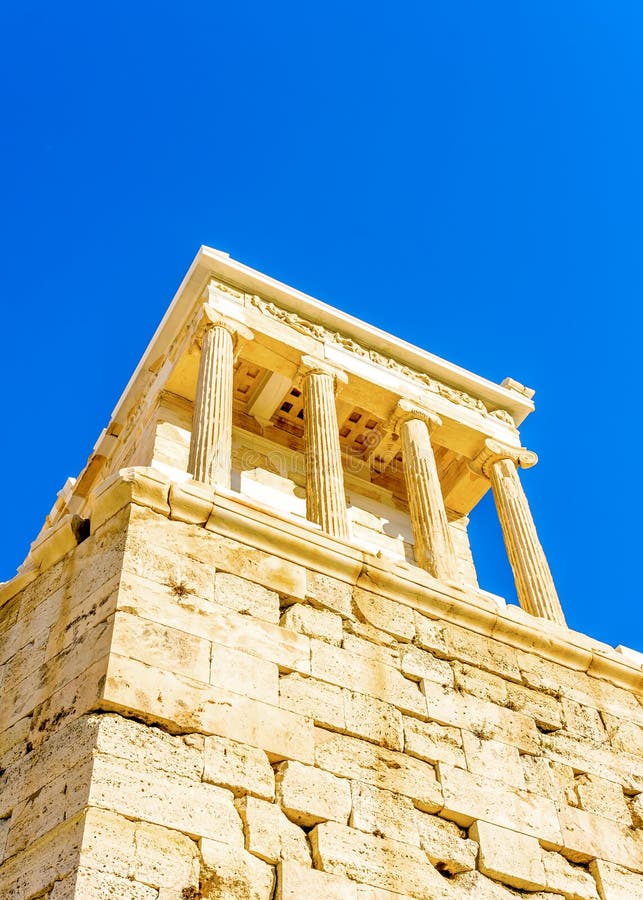 Propylaia of Acropolis royalty free stock image