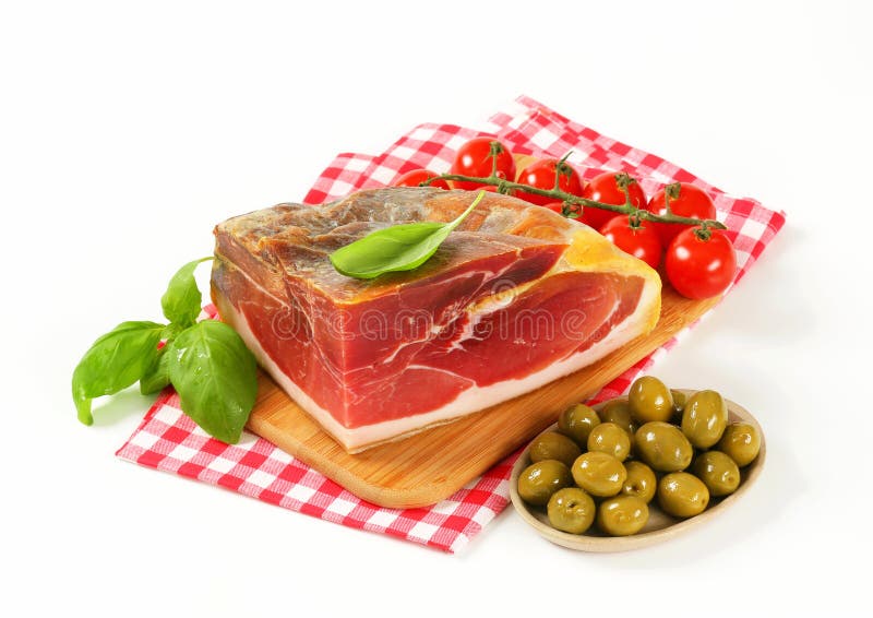 Prosciutto crudo stock image. Image of prosciutto, parma 33626415