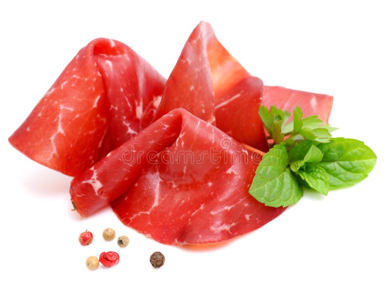 Prosciutto del manzo immagine stock. Immagine di martello 25812325