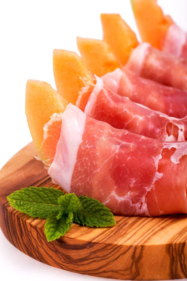 Prosciutto E Melone Di Parma Fotografia Stock Immagine di antipasto, pranzare 31861030