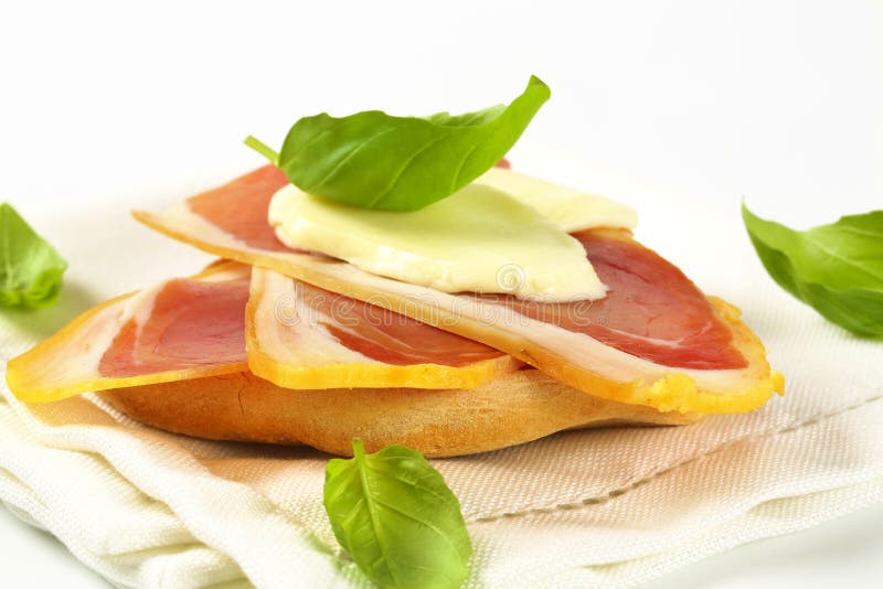 Prosciutto Open Faced Sandwich Stock Photos Free & RoyaltyFree Stock