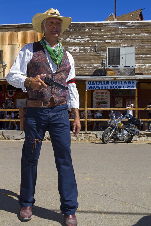 The Gunfighters perform shoot-outs daily in Oatman, Arizona on Historical Route 66. The Gunfighters perform shoot-outs daily in Oatman, Arizona on Historical Route 66.