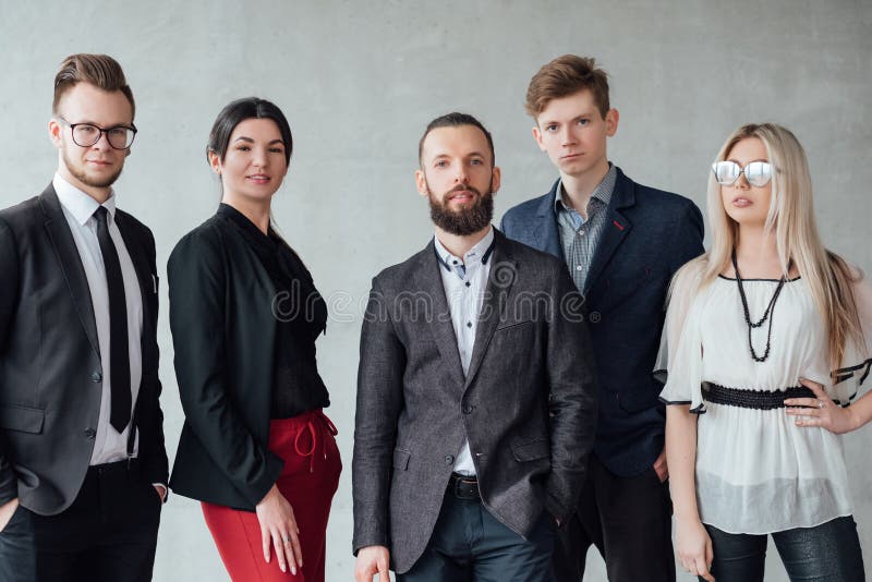 Prosperous business company successful team royalty free stock photos Prosperous business company successful team royalty free stock photos