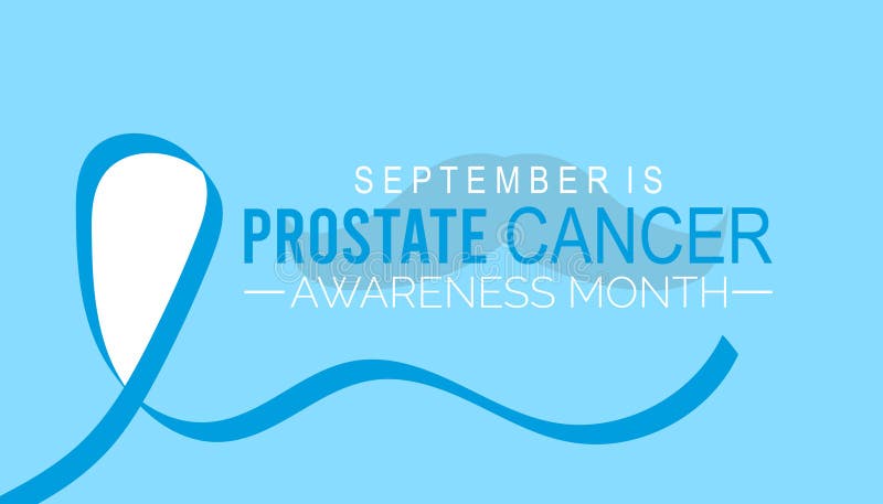 Prostate Cancer Awareness Month is observed every year on September. Holiday concept royalty free illustration