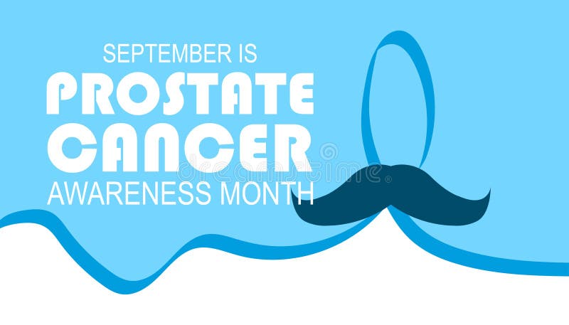 Prostate Cancer Awareness Month is observed every year on September. Holiday concept vector illustration