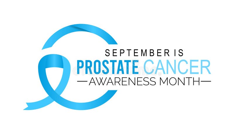 Prostate Cancer Awareness Month is observed every year on September. Holiday concept stock illustration