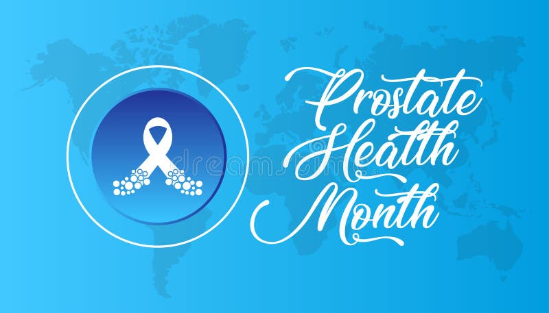September is Prostate Health Month. vector illustration
