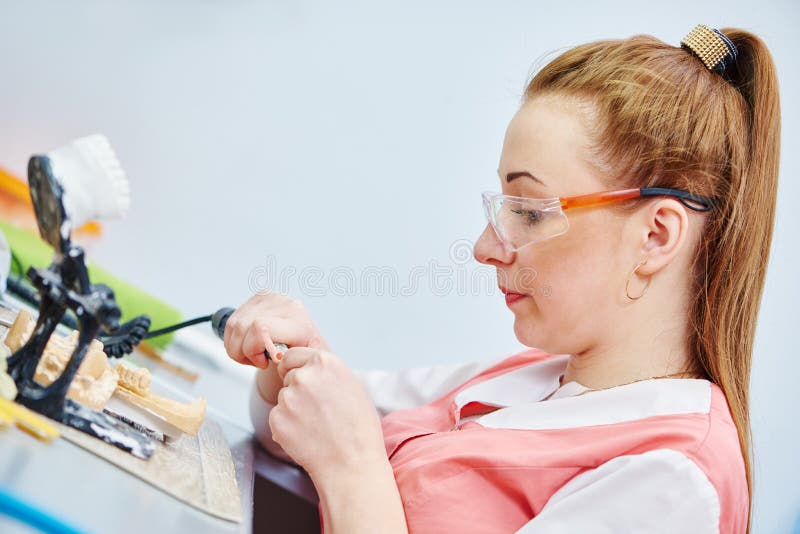 Prosthetic Dentistry Technician Stock Image Image of articulator