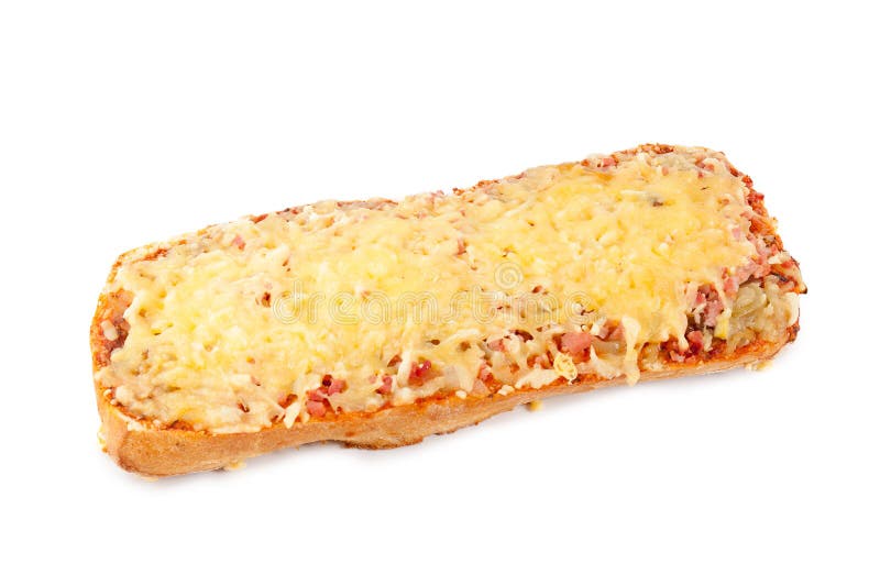 Rectangular pizza isolated on white. Rectangular pizza isolated on white.