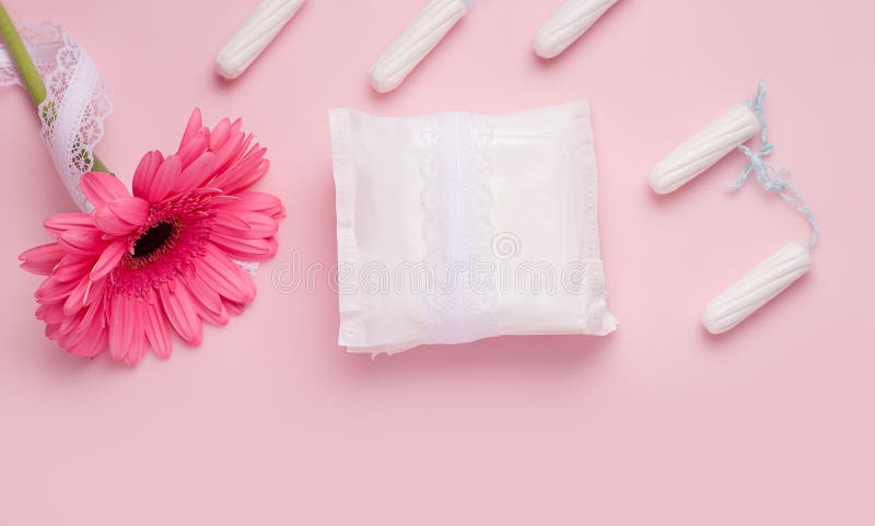 Almofada Sanitária Da Menstruação Com Grânulos, Calças Cor-de-rosa Para a  Proteção Da Higiene Da Mulher Proteção Macia Macia Por Foto de Stock -  Imagem de sangramento, medicina: 90714468