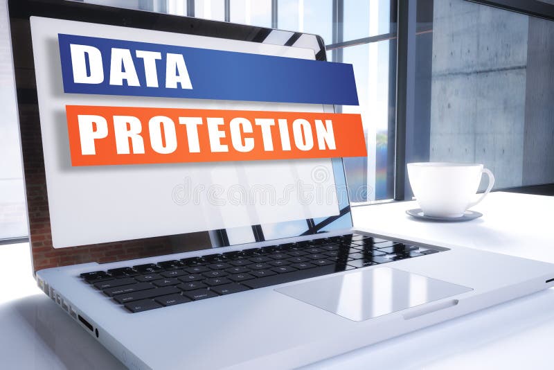 Protección de datos ilustración del vector Protección de datos ilustración del vector
