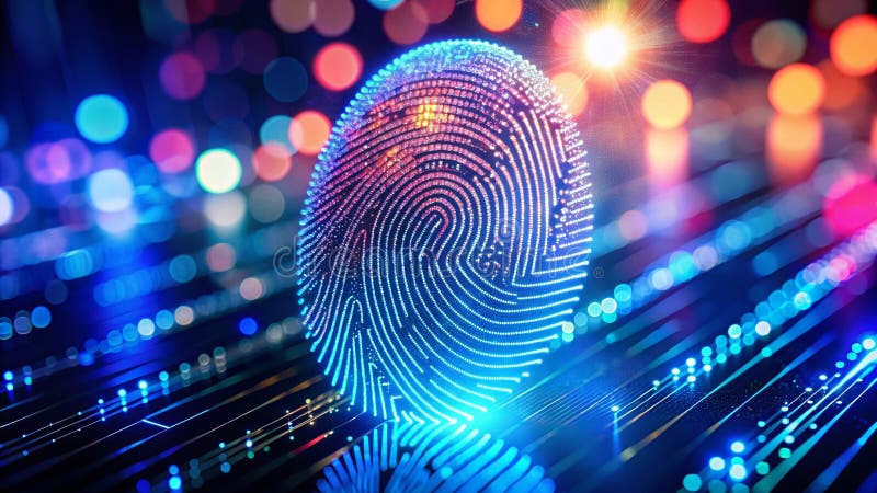 Protecting Business Data with AIPowered Digital Fingerprints A Secure and Innovative Approach to Data Integrity stock illustration