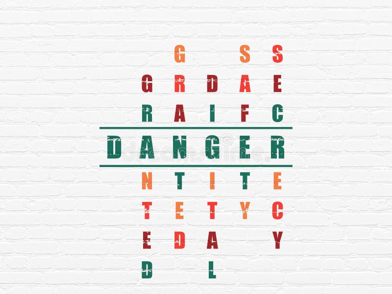 Protection Concept Danger in Crossword Puzzle
