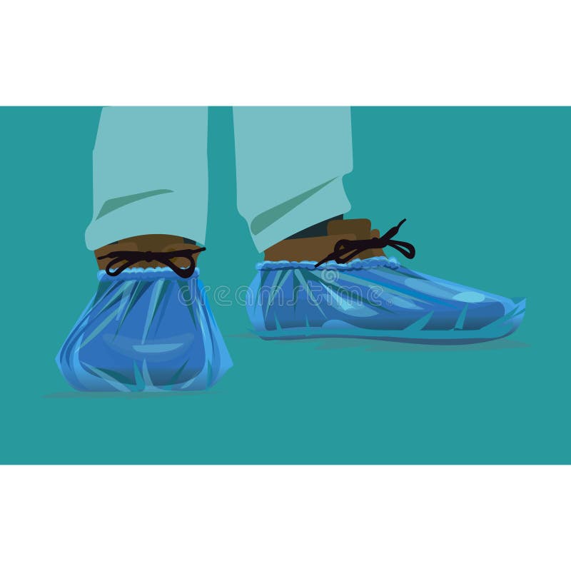 Shoe Covers Stock Illustrations – 292 Shoe Covers Stock Illustrations,  Vectors & Clipart - Dreamstime