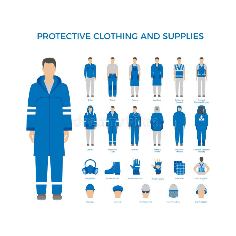 Personal Protective Equipment Construction Stock Illustrations – 5,705 ...