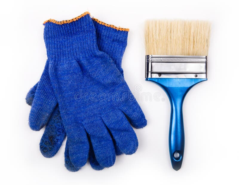 Protective Clothing and Brush Stock Image Image of varnish, clothing