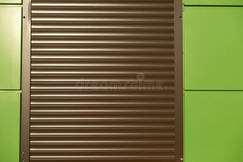 Protective Door. Entrance To Building Stock Photo Image of gate