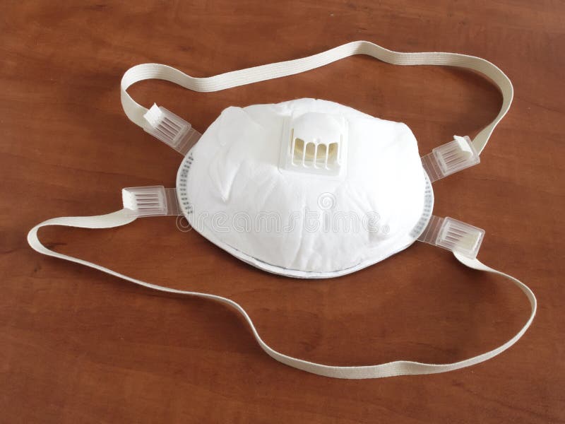 Protective Dust Mask stock photo. Image of security, inhaling 35109788