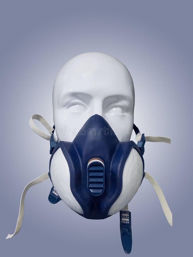 Protective dust mask stock image. Image of protective 52999495