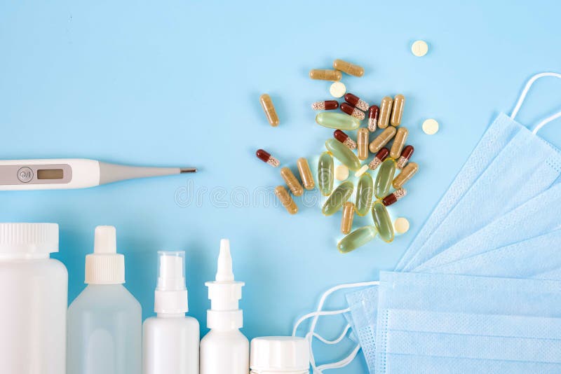 Virus medication and protection. stock images Virus medication and protection. stock images
