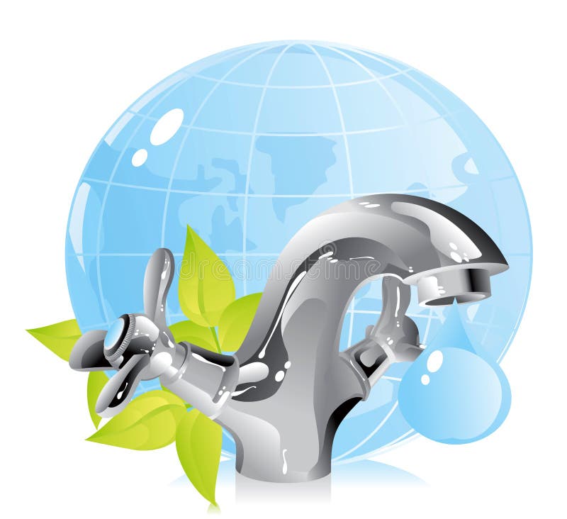 Protecção ambiental ilustração royalty free Protecção ambiental ilustração royalty free