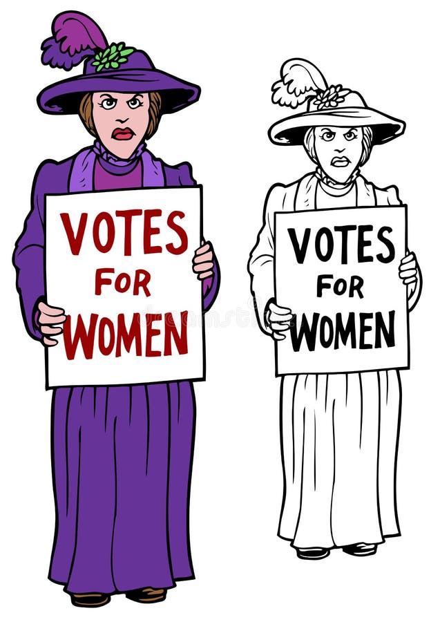 women voting clip art