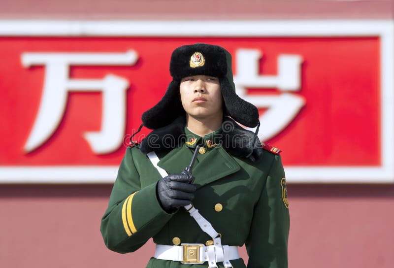 Guarda chinês fotos de stock