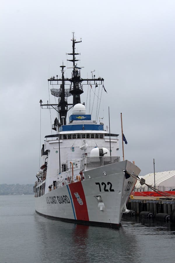 Navio da Guarda Costeira dos EUA fotografia de stock