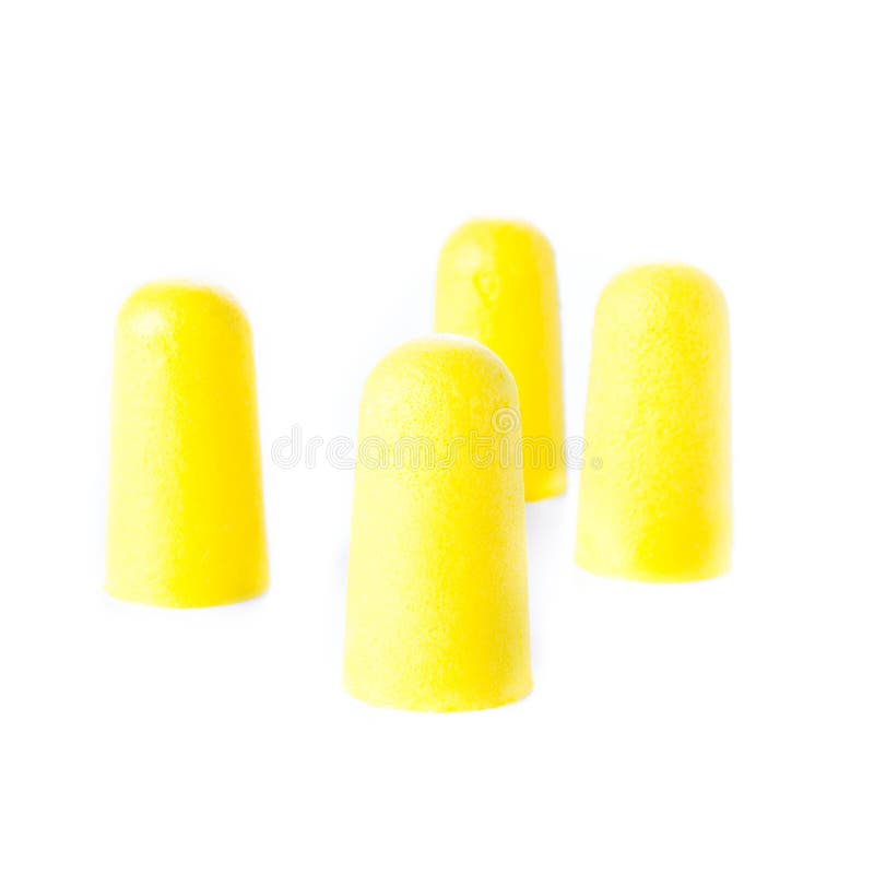 Protezione di controllo del rumore dell'orecchio dei tappi per le orecchie dalle vicinanze rumorose fotografia stock libera da diritti Protezione di controllo del rumore dell'orecchio dei tappi per le orecchie dalle vicinanze rumorose fotografia stock libera da diritti