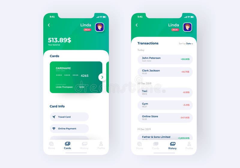 Prototipo kit interfaccia utente app bancaria Progettazione dell'interfaccia utente dell'applicazione di finanziamento mobile