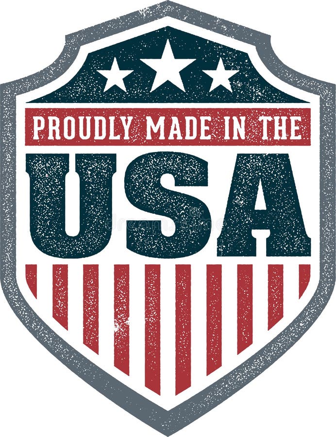 Proudly Made Usa Stock Illustrations – 140 Proudly Made Usa Stock  Illustrations, Vectors & Clipart - Dreamstime