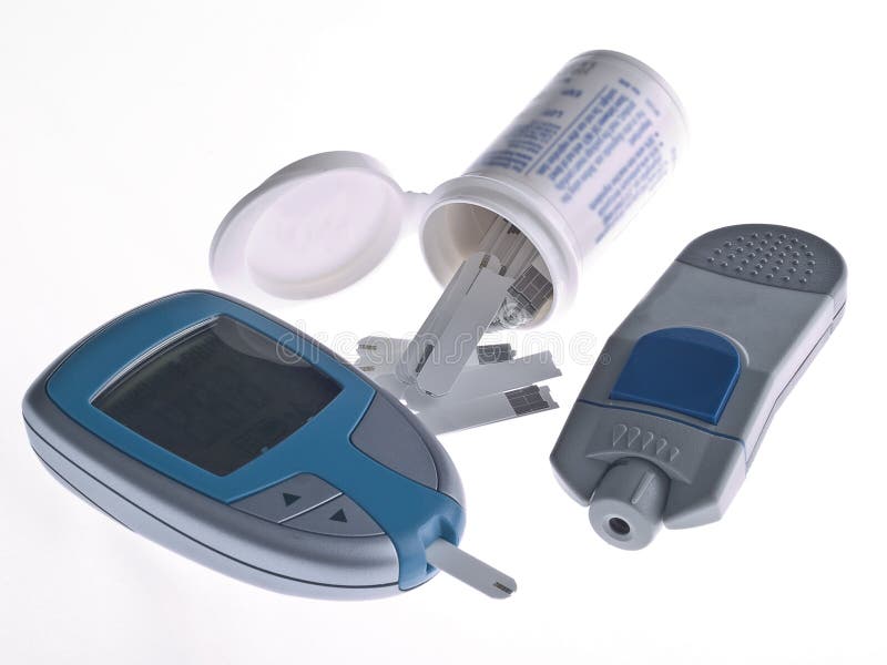 Prova del diabete immagine stock Prova del diabete immagine stock