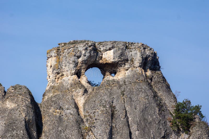 Provartenika rock phenomenon royalty free stock image