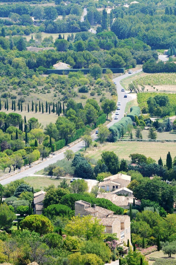 Provencal scenery stock image. Image of azur, vaucluse 21800335