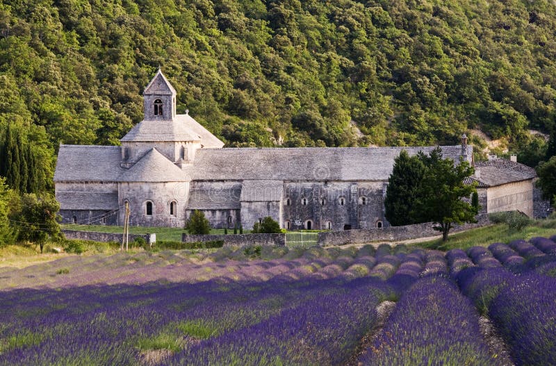 Provence monastery royalty free stock image Provence monastery royalty free stock image