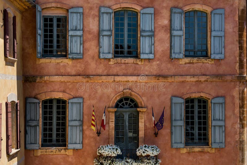 Provence and their old village windows