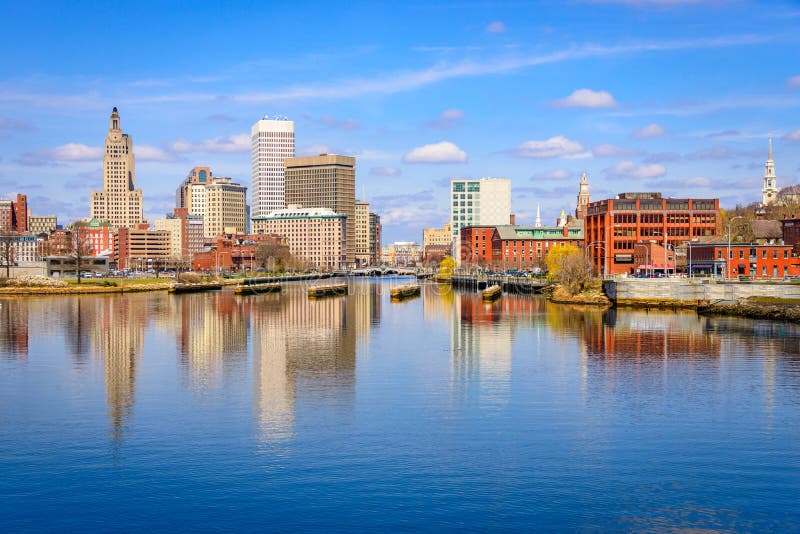 Providence, Rhode Island Skyline photo libre de droits Providence, Rhode Island Skyline photo libre de droits