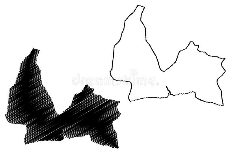 San Pedro de Macoris Province Dominican Republic, Hispaniola, Provinces of the Dominican Republic map vector illustration, scribble sketch San Pedro de MacorÃ­s map,. San Pedro de Macoris Province Dominican Republic, Hispaniola, Provinces of the Dominican Republic map vector illustration, scribble sketch San Pedro de MacorÃ­s map,