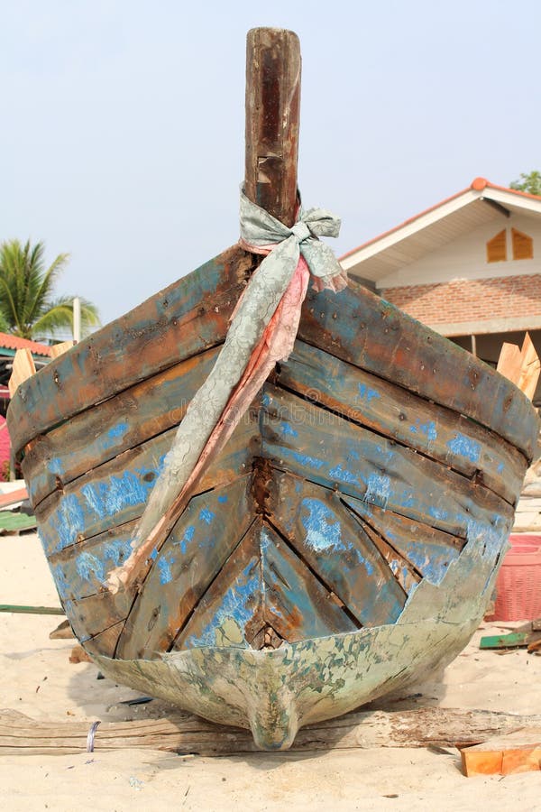 Prow of old boat