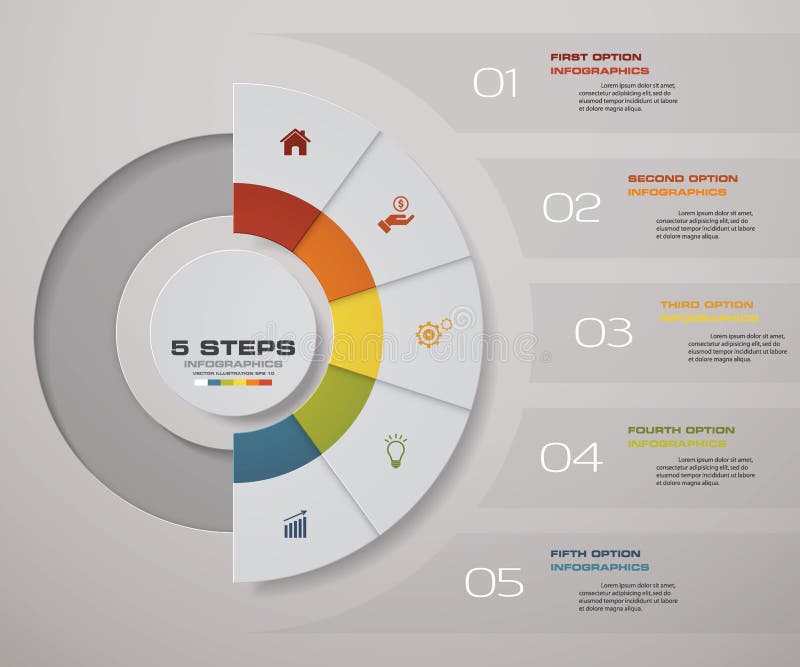 Prozess mit 5 Schritten Simple&Editable-Zusammenfassungsgestaltungselement Vektor vektor abbildung Prozess mit 5 Schritten Simple&Editable-Zusammenfassungsgestaltungselement Vektor vektor abbildung