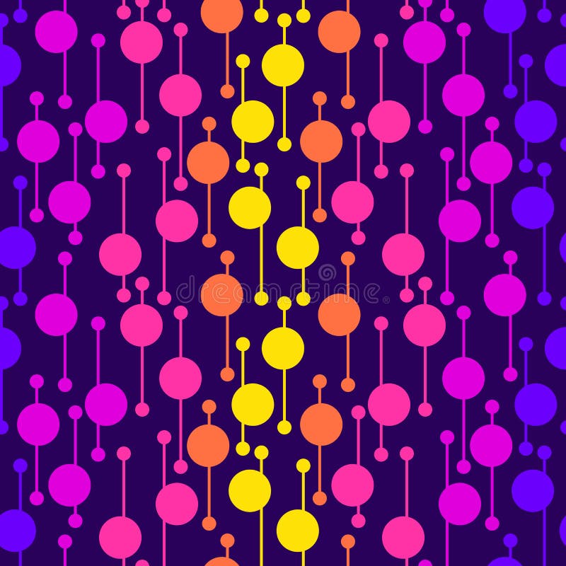 Prości geometryczni multicolor okręgi i linie na lekkim tle Świecący abstrakcjonistyczni wektorowi bezszwowi wzory dla tkaniny, d royalty ilustracja Prości geometryczni multicolor okręgi i linie na lekkim tle Świecący abstrakcjonistyczni wektorowi bezszwowi wzory dla tkaniny, d royalty ilustracja