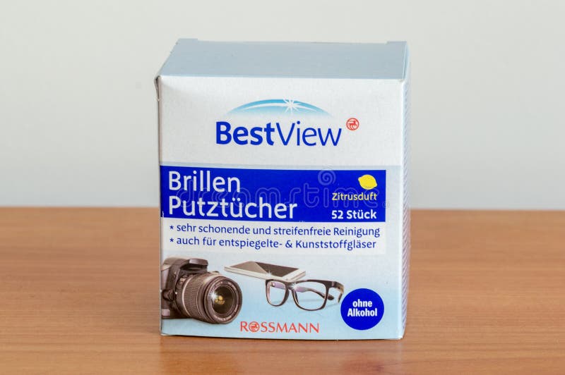 Rossmann Best View Wipes For Cleaning Glasses Editorial Photo Image Of Gdanski Wipes 159271571