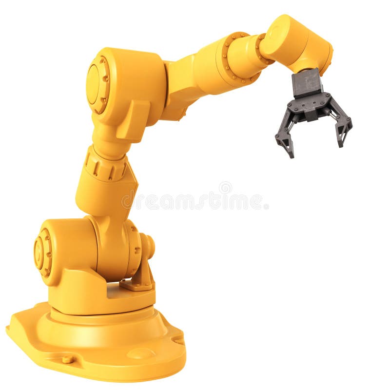 Przemysłowy robot ilustracja wektor Przemysłowy robot ilustracja wektor
