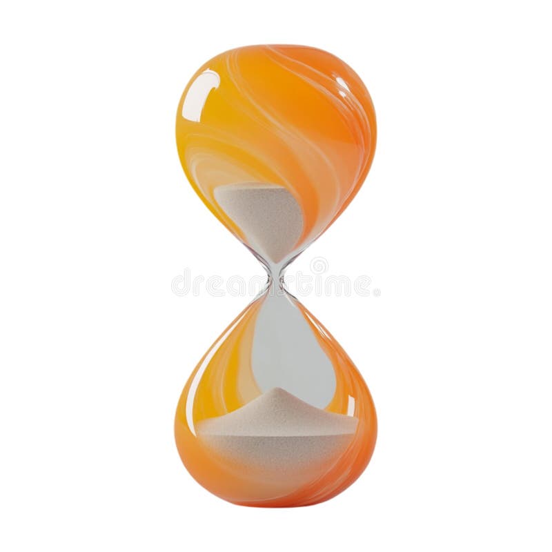Przezroczysty lub PNG obraz Vintage Hourglass royalty ilustracja