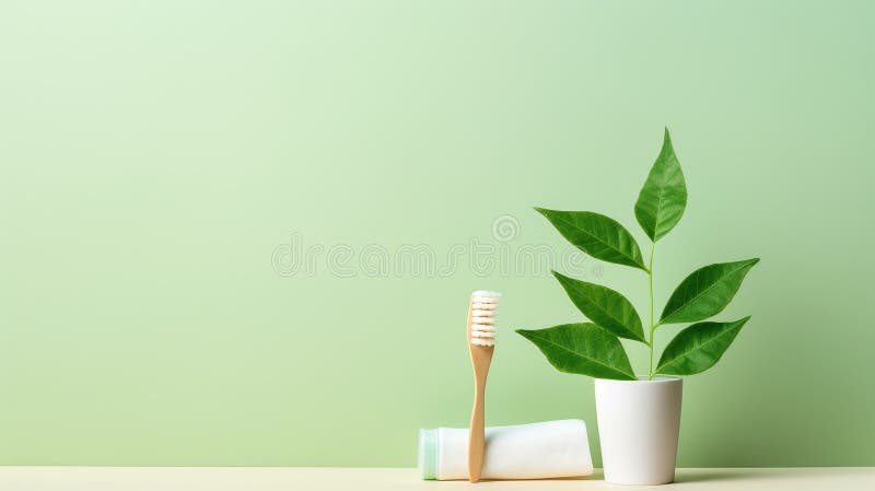 Przyjazny, zielony dentysta ilustracja wektor