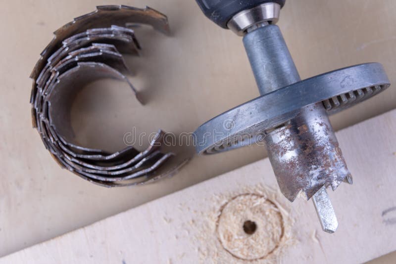 Przyrząd dla robić dziury w drewnie Joinery akcesoria dla DIY entuzjast fotografia stock Przyrząd dla robić dziury w drewnie Joinery akcesoria dla DIY entuzjast fotografia stock