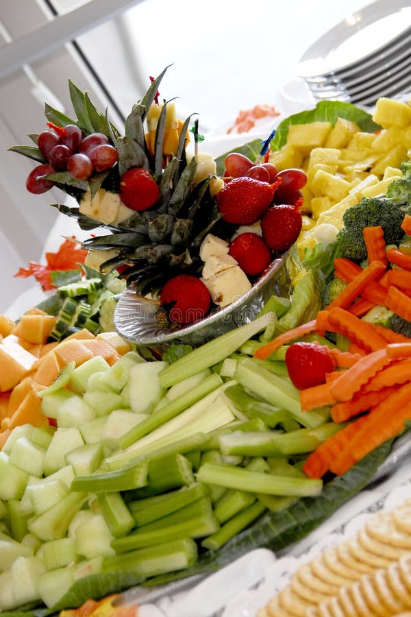 Przekąska na przyjęciu zdjęcia royalty free